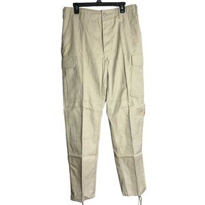 Tru-Spec Sand Cargo Pants Tactical Vintage Military Ripstop Gorpcore Mens M-Long